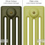 CI-RC-GREEN-023 - Richmond Green 4 Column Victorian Cast Iron Radiator H760mm x W278mm CI-RC-GREEN-023 - Richmond Green 4 Column Victorian Cast Iron Radiator H760mm x W278mm